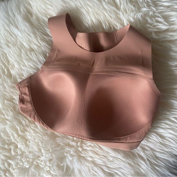 CHANTELLE High Neck Low Impact Wirefree Sports Bra SZ M Foundation 2945 - Picture 7 of 8